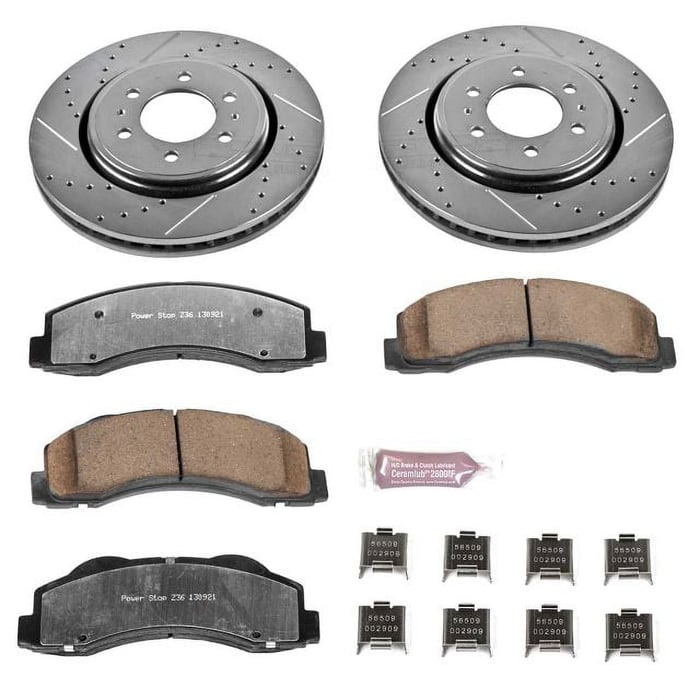 Power Stop Front Z36 Truck & Tow Brake Kit K3167-36