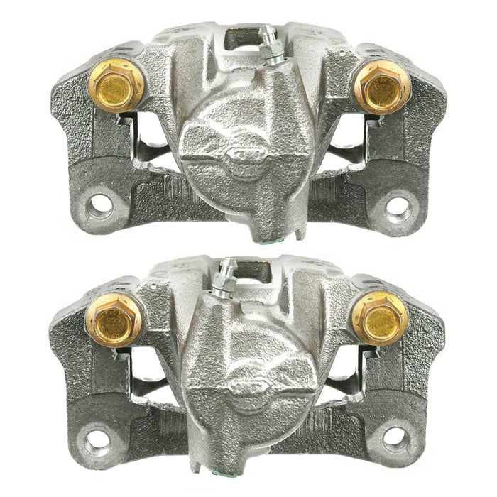 AutoShack Rear Brake Calipers and Ceramic Pads Kit Driver and Passenger Side Replacement for 2003 2004 2005 2006 2007 2008 2009 Toyota 4Runner 2007-2014 FJ Cruiser 4.0L 4.7L V6 V8 4WD RWD BCPKG0923